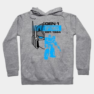 Transformers - GEN 1 - Optimus Prime - Big head & text Hoodie